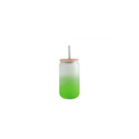 BOTELLA BOROSILICATO CANDY 500ML VERDE