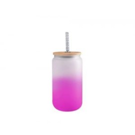 BOTELLA BOROSILICATO CANDY 500ML ROSA