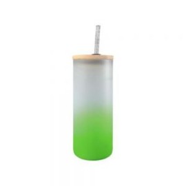 BOTELLA BOROSILICATO FLORIDA 650 ML VERDE