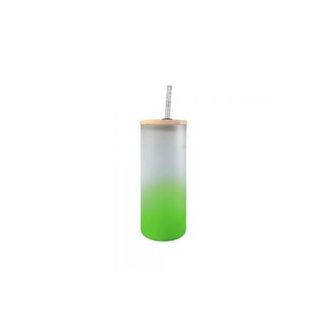 BOTELLA BOROSILICATO FLORIDA 650 ML VERDE