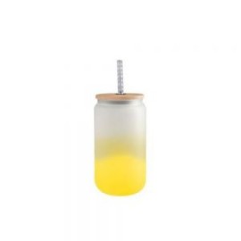 BOTELLA BOROSILICATO CANDY 500ML AMARILLO