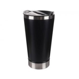 TERMO ACERO CON DESTAPADOR TORO 650ML NEGRO MATE