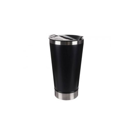 TERMO ACERO CON DESTAPADOR TORO 650ML NEGRO MATE