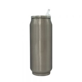 LATA TERMICA PREMIUM 17OZ PLATA