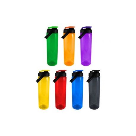 Cilindro de plástico PET con capacidad de 750ml. Mod. Kirby