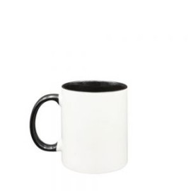 TAZA PARA SUBLIMACION 11OZ MATE NEGRO