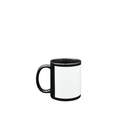 TAZA VENTANA 11OZ NEGRO