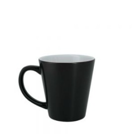 TAZA CONICA 12OZ MAGICA NEGRO