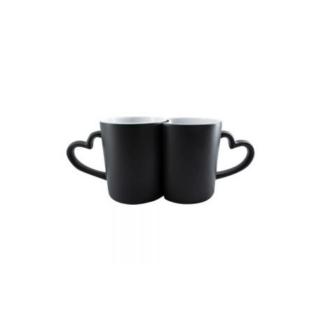 TAZA PAREJA MAGICA NEGRO