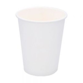 Vaso desechable para bebidas calientes.