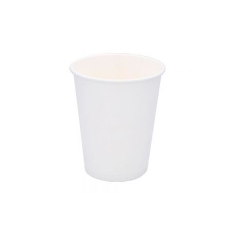 Vaso desechable para bebidas calientes.