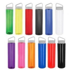 Cilindro de plástico con tapa enroscable y cuerpo de color. (El envío de este material se hace por separado de base y tapas der