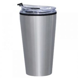 Termo de acero inoxidable y plástico con capacidad de 400ml. Mod. Ferrana