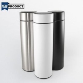 Termo de acero inoxidable de coble pared insulada el vacio para mantener las bebidas frías o calientes por más horas. Tapa con 