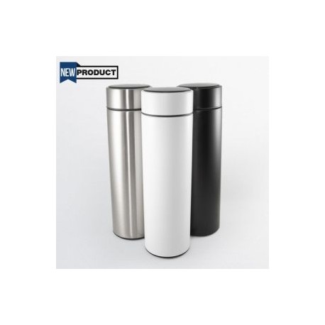 Termo de acero inoxidable de coble pared insulada el vacio para mantener las bebidas frías o calientes por más horas. Tapa con 