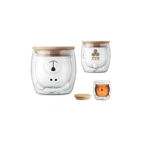 VASO DE VIDRIO DE DOBLE PARED PIPO A2939