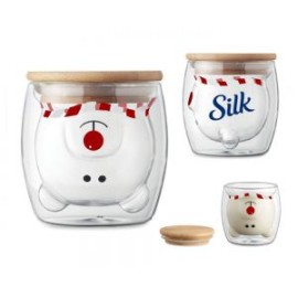 VASO DE VIDRIO DE DOBLE PARED COPITO A2940