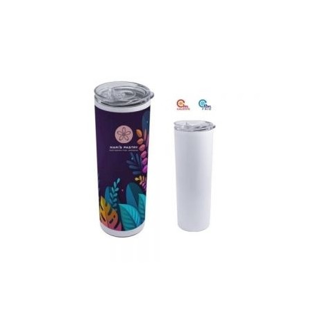 TERMO DOBLE PARED ACERO INOX. SUBLIMACIÓN WILLY A2743