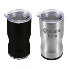 VASO TÉRMICO DOBLE PARED Y PORTA LATA  DEUX A2468