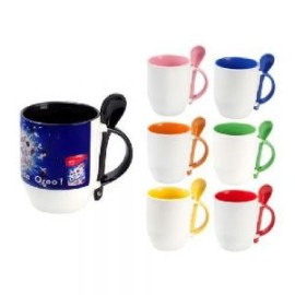 TAZA SUBLIMACION CON CUCHARA MAGGIE SUB4716