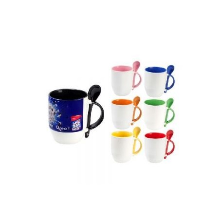 TAZA SUBLIMACION CON CUCHARA MAGGIE SUB4716