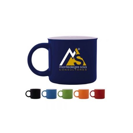 TAZA DE CERÁMICA BICOLOR TAMMY A2716