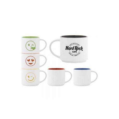 TAZA DE CERÁMICA BICOLOR BABEL A2472