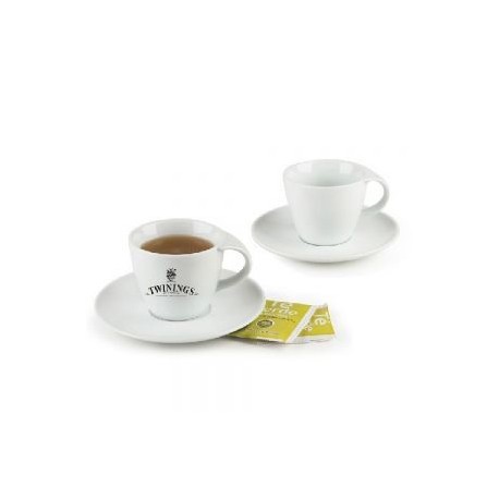 JGO. TAZAS DE O TE DE 6oz. CON PLATO ENCANTA A2274