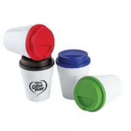 VASO 350 ML. CON TAPA DE PLASTICO LATE A2234