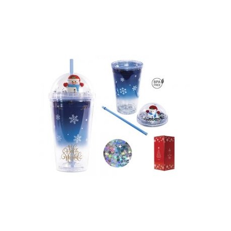 VASO DE PLÁSTICO DOBLE PARED CHRIS A2965