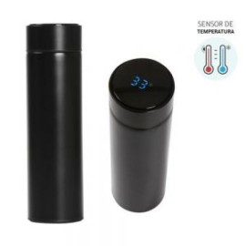 Termo con termómetro.