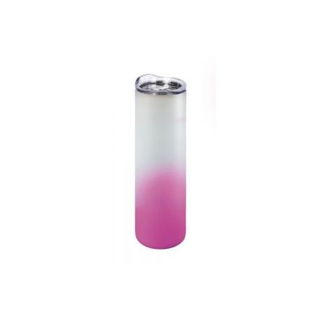 BOTELLA BOROSILICATO IBIZA 20OZ ROSA