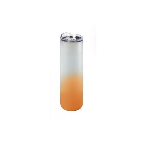 BOTELLA BOROSILICATO IBIZA 20OZ NARANJA