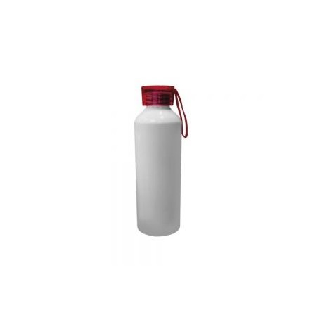 BOTELLA ALUMINUM CARIBE 750ML ROJO