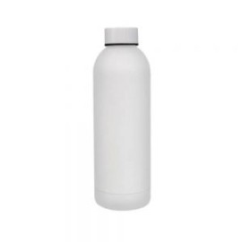 TERMO BOTELLA ACERO MONACO 500ML BLANCO MATE